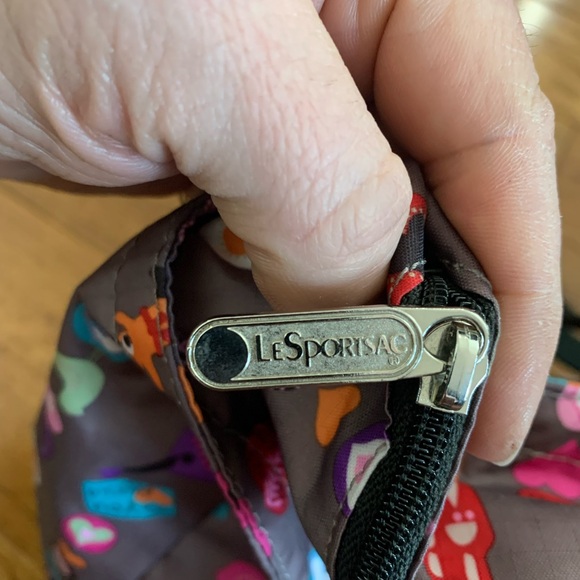 Le Sportsac Russia Theme Print Zipper Tote bag. NEW - Picture 5 of 7